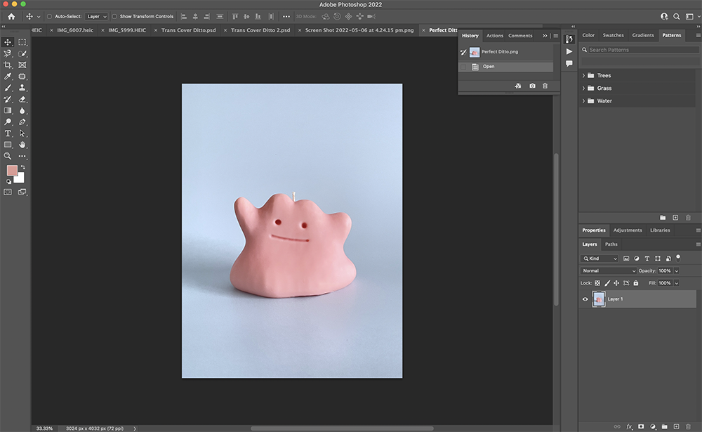 Open Adobe Photoshop - Open With - How To Make Transparent Background on Photoshop
